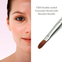 Double-ended Concealer Brush