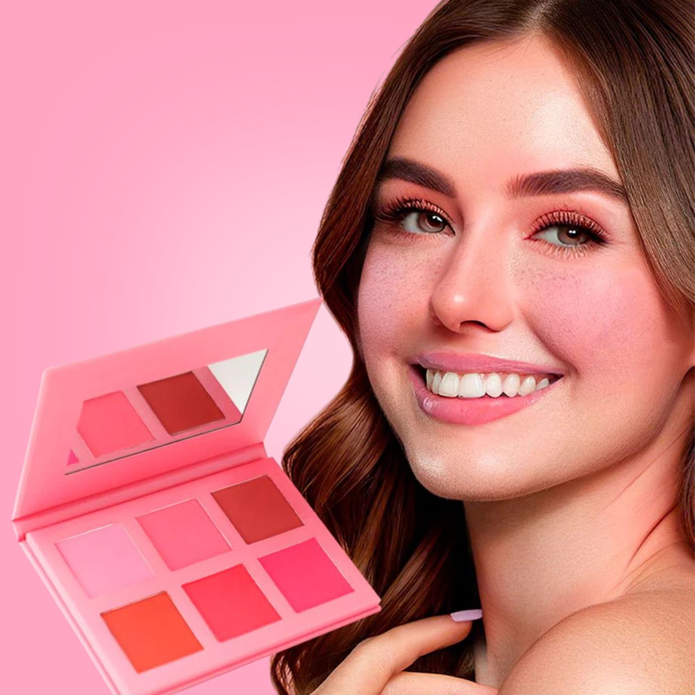 Glow Crush Palette                                                                                                                                            Blush, Highlighter,  Contour, Concealer Palette