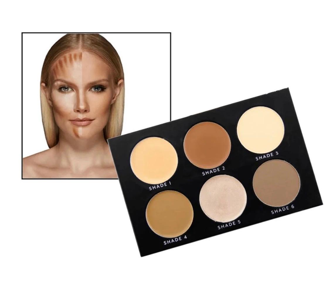 Cream and Powder Contour Palette